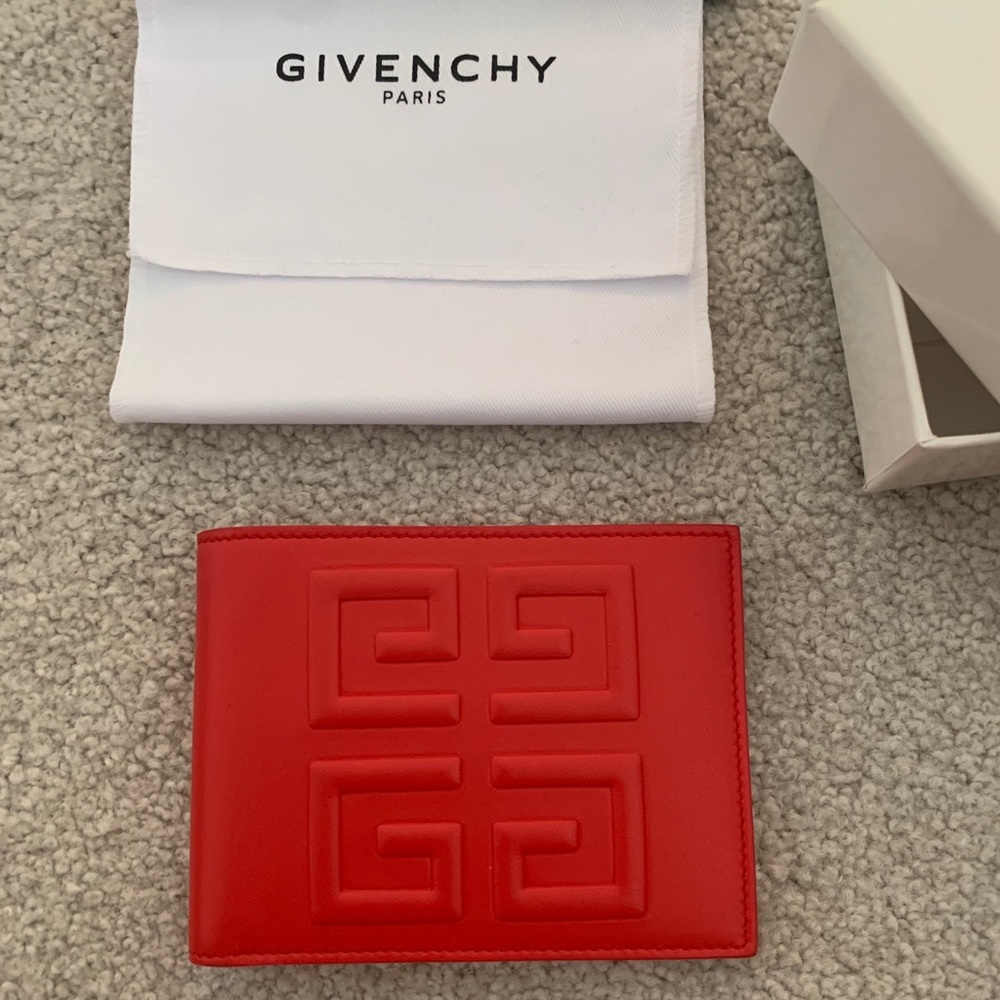 Givenchy Red Wallet